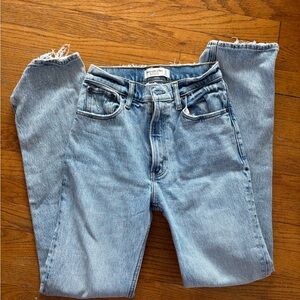 Abercrombie & Fitch Ultra High Rise Blue Jeans